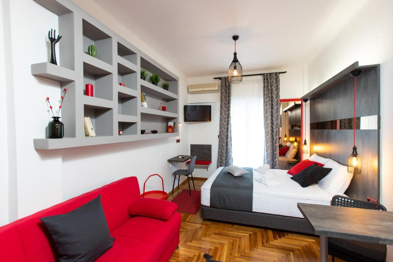 Downtown Luxury Boutique Suites : The Red Suite Soluň Exteriér fotografie